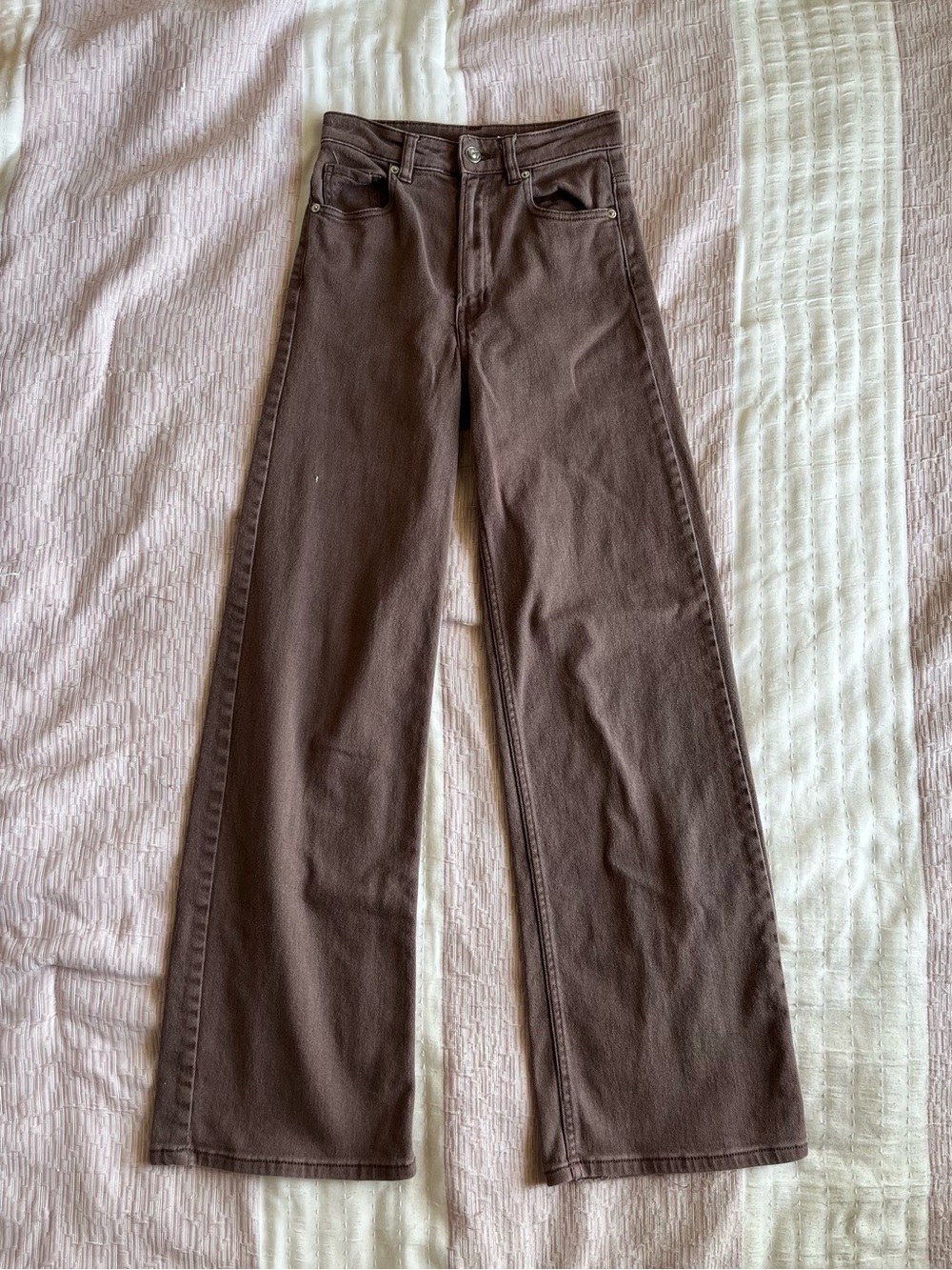 Brown Wide legged Jeans Size 2